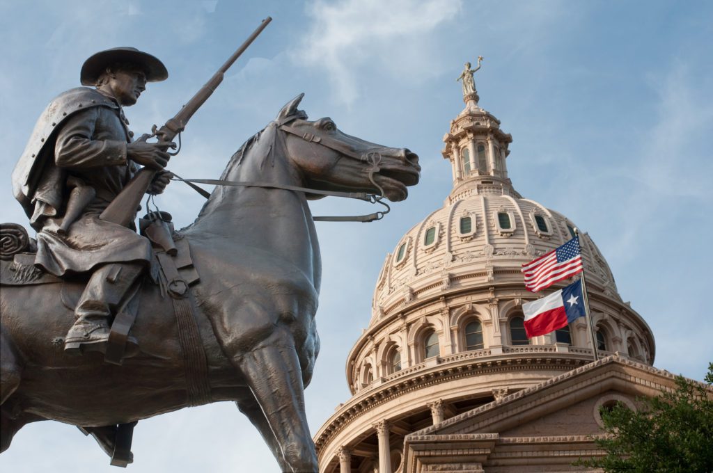 Terry's Texas Rangers Memorial and Capitol Dome